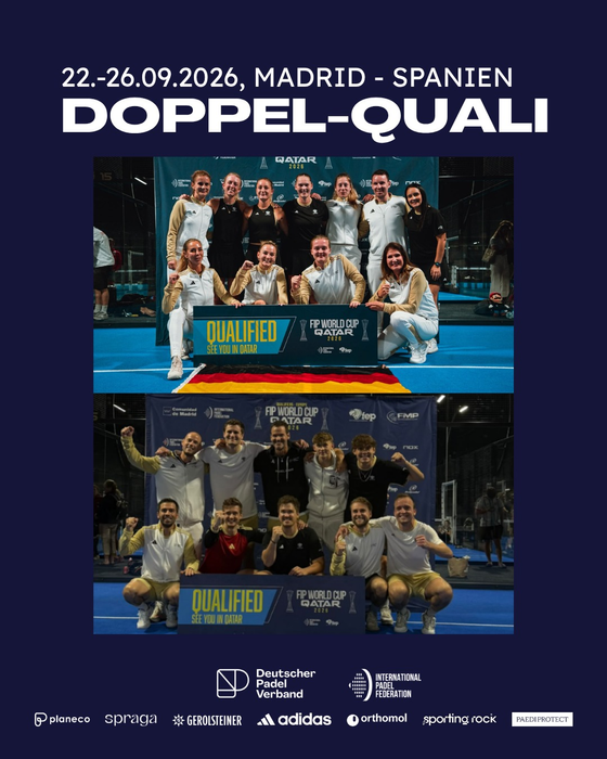 Deutschland erkämpft sich die WM-Tickets im Padel