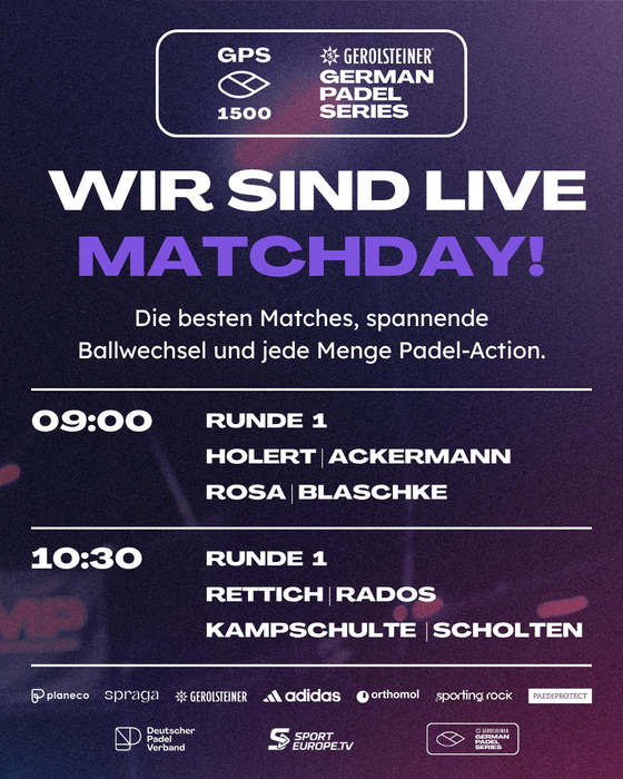 Gerolsteiner GPS Masters 1500 in Berlin im Livestream