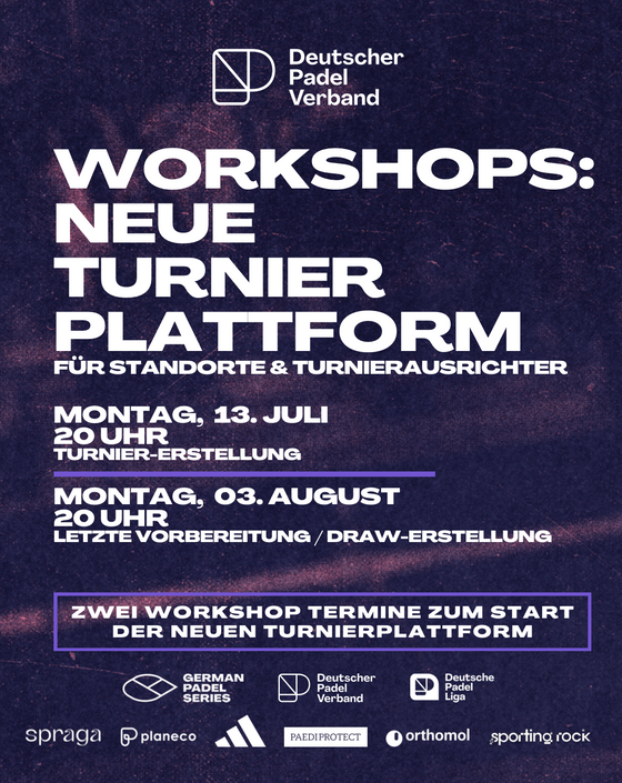 Ankündigungen Liga-Workshops
