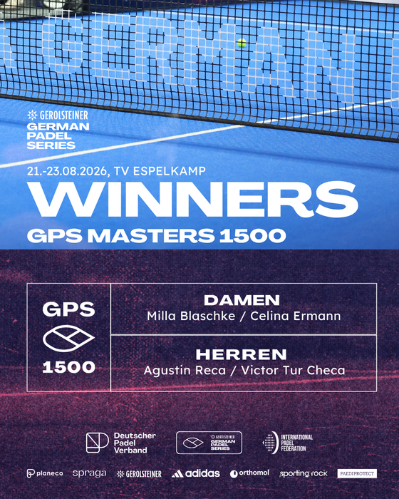 Winners GPS Masters 1500