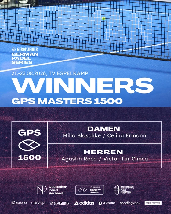 Winners GPS Masters 1500